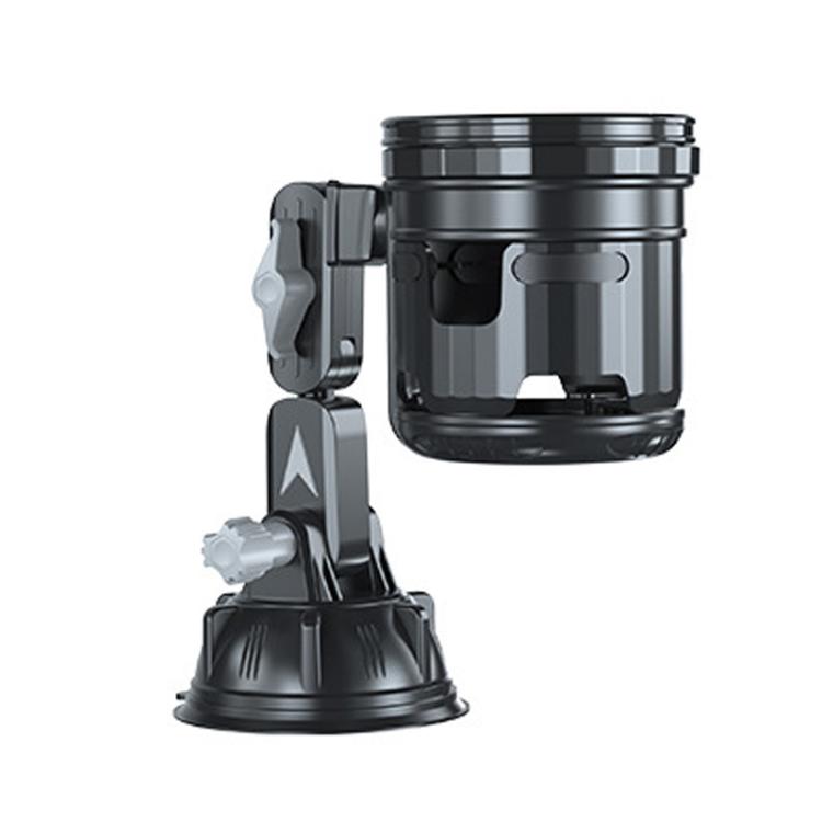 Car Multifunctional Water Cup Holder Auto Large Suction Cup Mounted Drink Rack, Long Rod Gray, Long Rod Green, Short Rod Gray, Short Rod Green