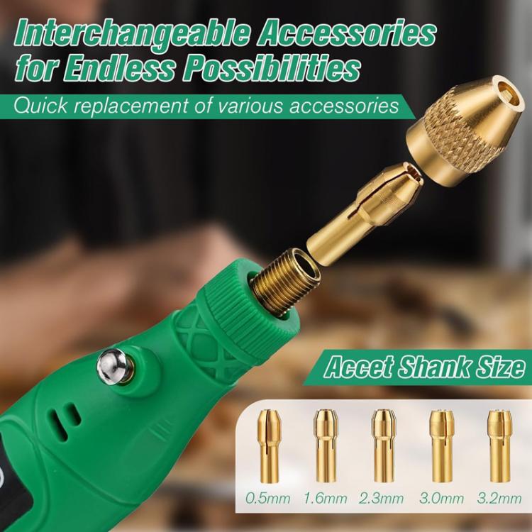 5-speed Mini Electric Grinder Micro Drill Metal Glass Ceramic Grinding Carving Cutting And Polishing Tools, 137pcs /Set, 26pcs /Set