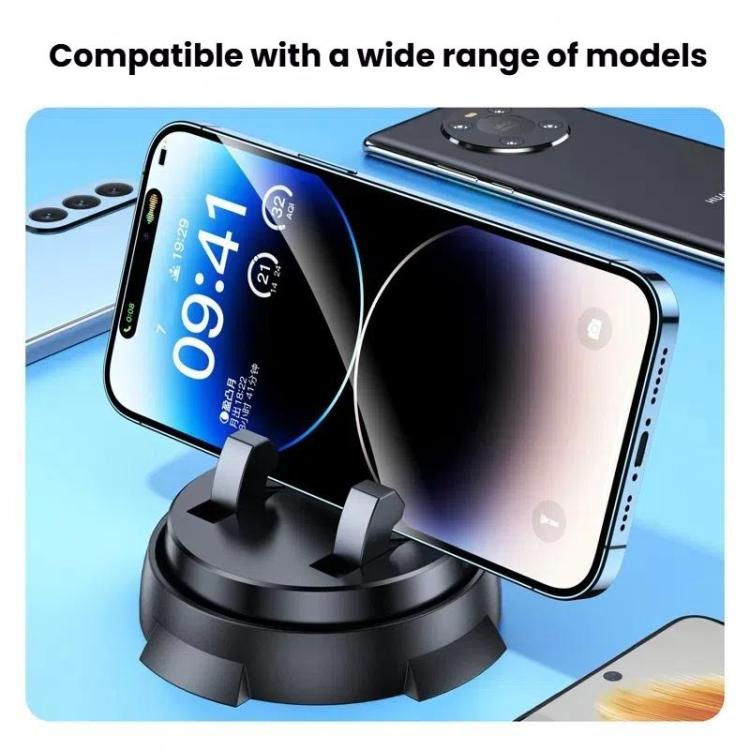 Car Navigation Stand Car Phone Holder 360 Rotating Powerful Adsorption Dashboard Multifunctional Phone Holder