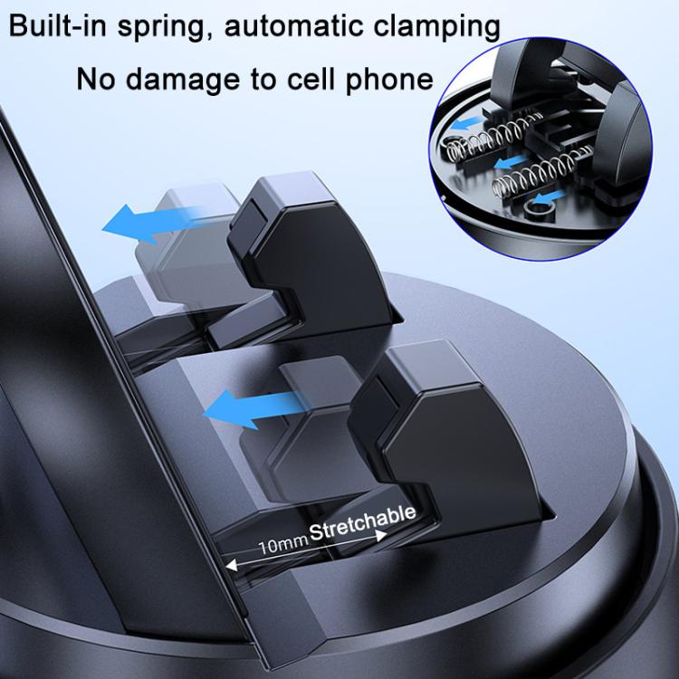Car Navigation Stand Car Phone Holder 360 Rotating Powerful Adsorption Dashboard Multifunctional Phone Holder