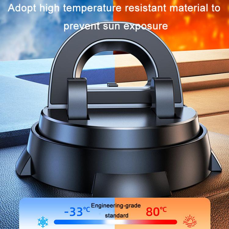 Car Navigation Stand Car Phone Holder 360 Rotating Powerful Adsorption Dashboard Multifunctional Phone Holder