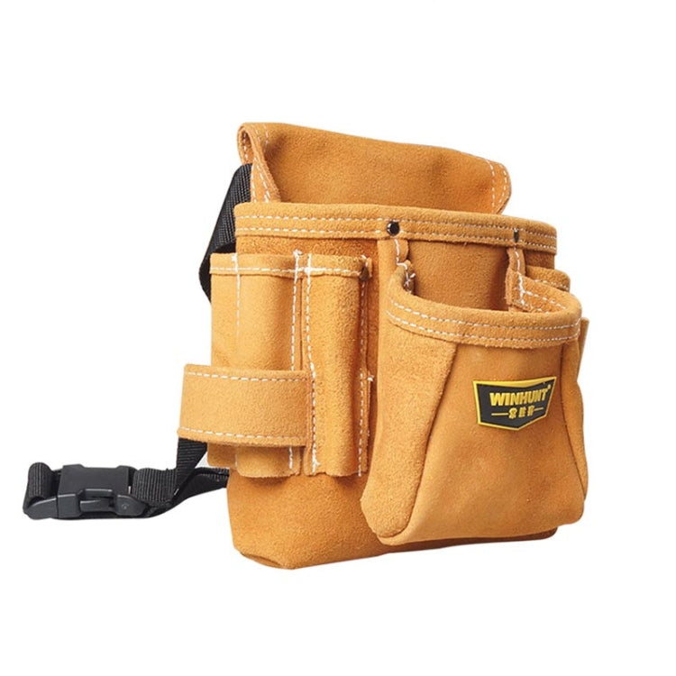 WINHUNT Multi-function Thicken Cowhide Electrical Hardware Tool Bag Repair Pocket, WH037