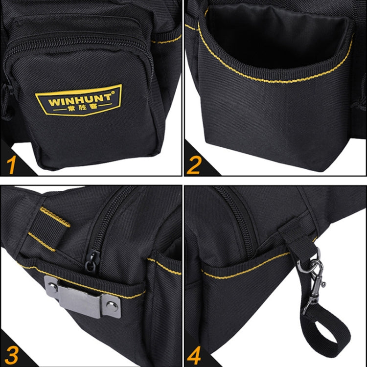 WINHUNT A Type Multi-function Canvas Electrical Hardware Tool Bag Repair Pocket, WH025 A Type