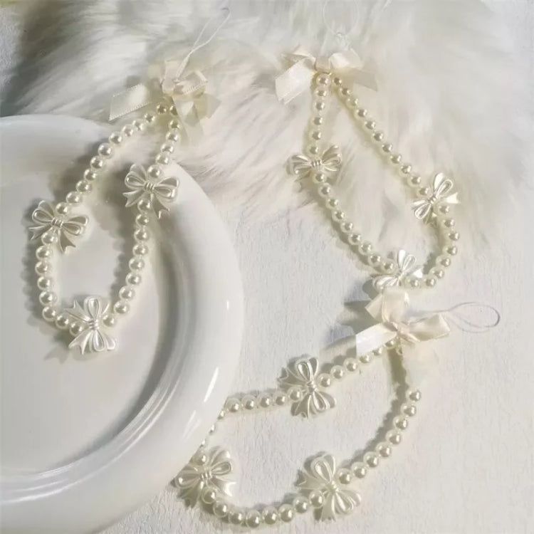 Butterfly Pearl Bracelet Mobile Phone Chain