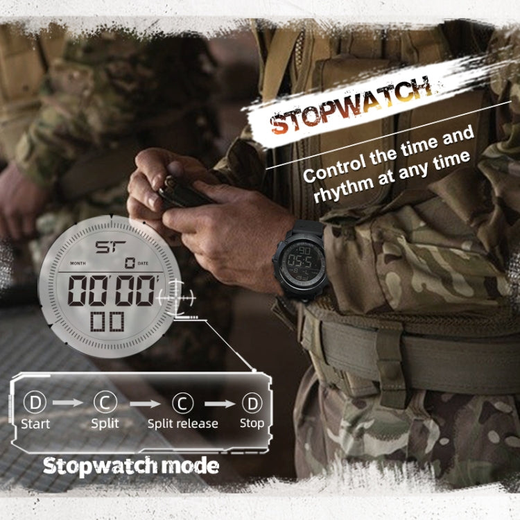 TANK North Edge Men Fashion Professional Military Army Outdoor Sport Waterproof Running Swimming Smart Digital Watch