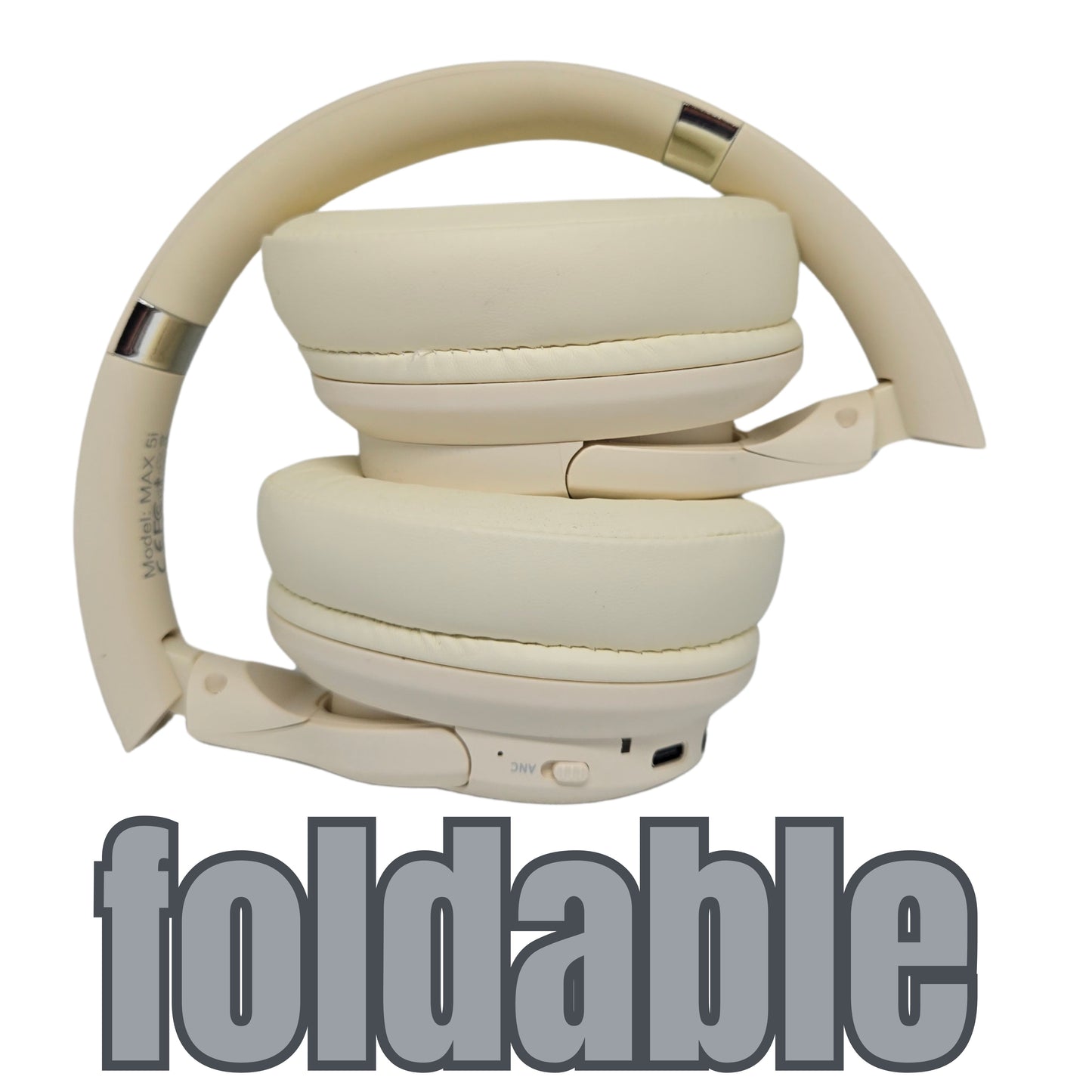 Travel Earphones with Active Noise Cancellation and BT