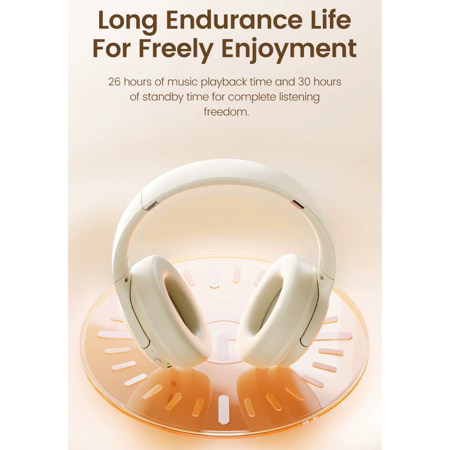 Travel Earphones with Active Noise Cancellation and BT