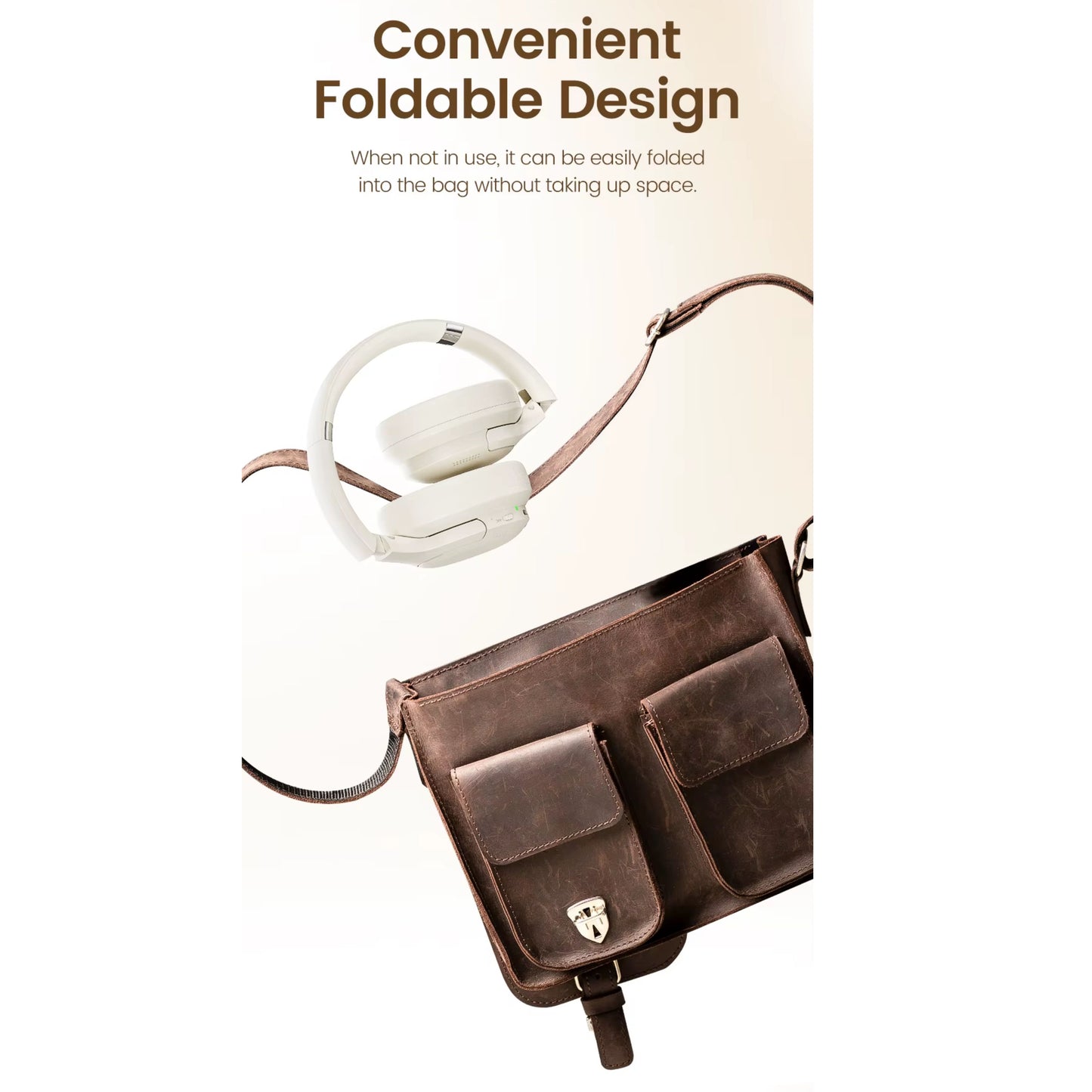 Travel Earphones with Active Noise Cancellation and BT