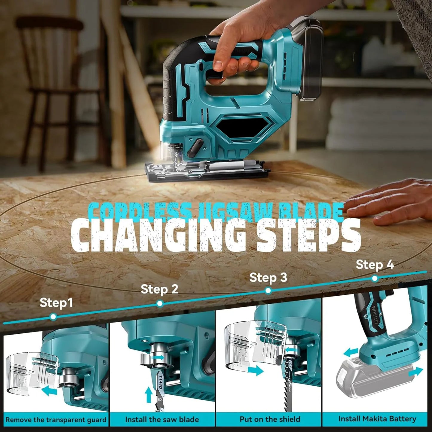 Wireless Hand Saw