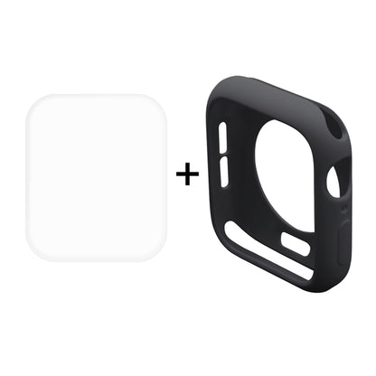 ENKAY Hat-Prince 2 in 1 TPU Semi-clad Protective Shell + 3D Full Screen PET Curved Heat Bending HD Screen Protector For Apple Watch Series 6 / 5 / 4 / Watch SE 44mm