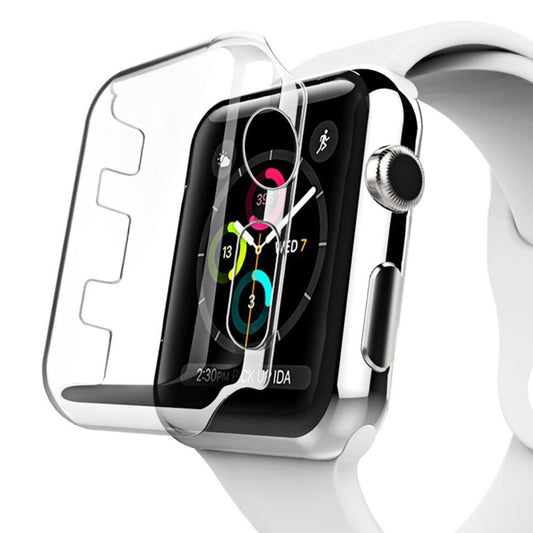 For Apple Watch Series 3 / 2 / 1 38mm Transparent PC Protective Case