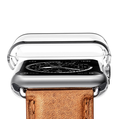 For Apple Watch Series 3 / 2 / 1 38mm Transparent PC Protective Case