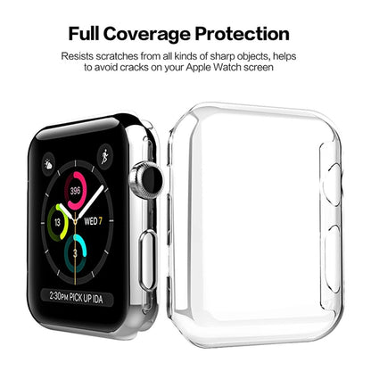 For Apple Watch Series 3 / 2 / 1 38mm Transparent PC Protective Case
