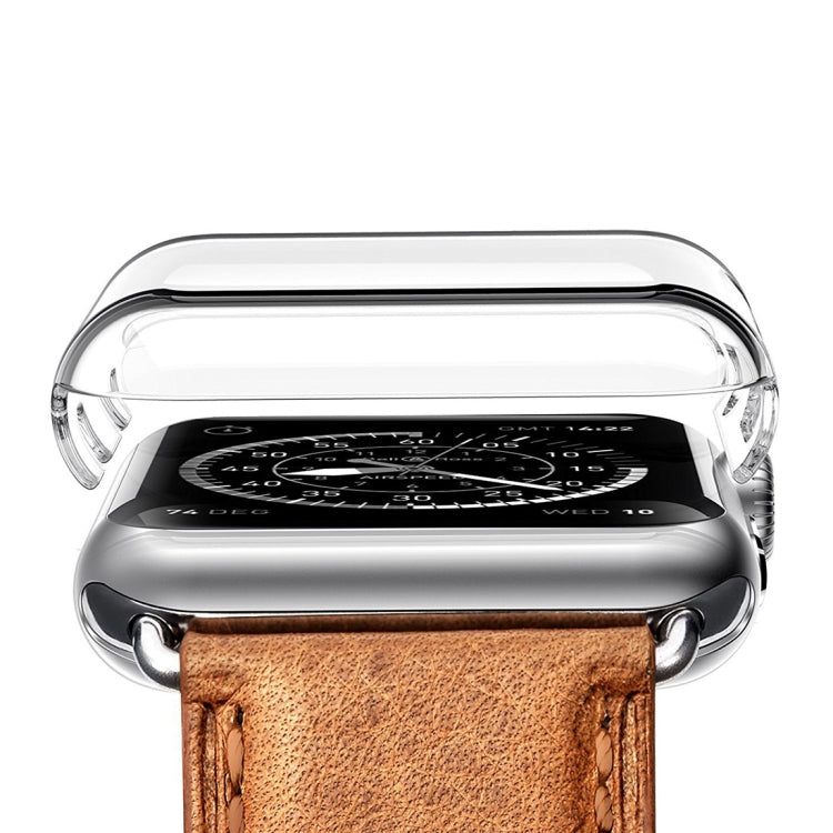 For Apple Watch Series 3 / 2 / 1 42mm Transparent PC Protective Case