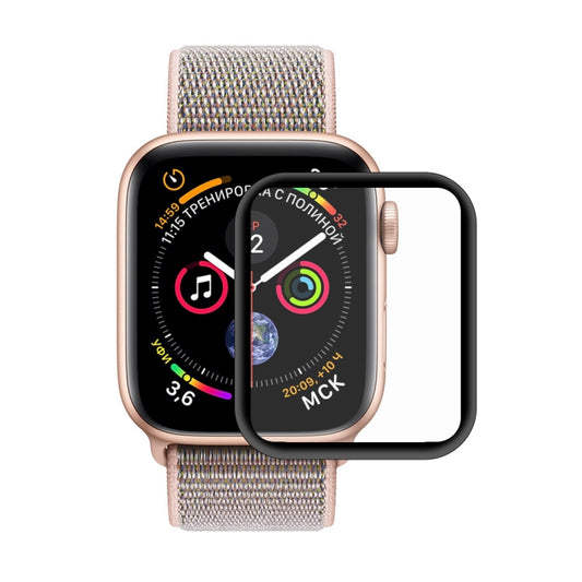 ENKAY Hat-Prince 3D Full Screen Electroplating PET Curved Heat Bending HD Screen Protector For Apple Watch Series 6 / 5 / 4 / Watch SE 40mm