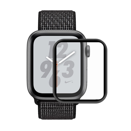 ENKAY Hat-Prince 3D Full Screen Electroplating PET Curved Heat Bending HD Screen Protector For Apple Watch Series 6 / 5 / 4 / Watch SE 44mm