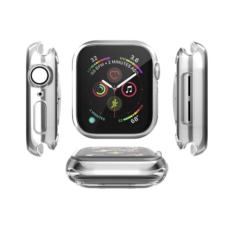 Full Coverage Plating TPU Case For Apple Watch Series 6 / 5 / 4 / Watch SE 40mm