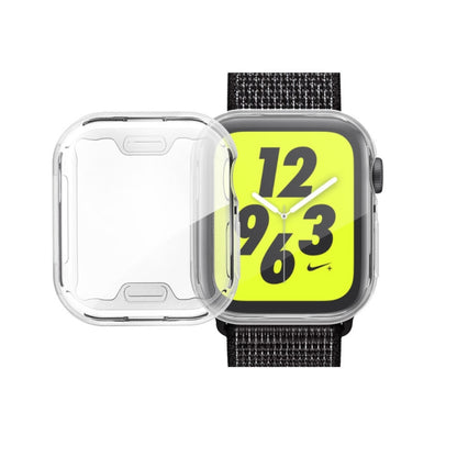 Full Coverage Plating TPU Case For Apple Watch Series 6 / 5 / 4 / Watch SE 44mm