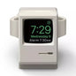 Retro Style Silica Gel Apple Watch Charging Dock Stand Holder Station