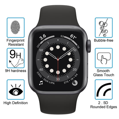 9H 2.5D Tempered Glass Film For Apple Watch Series 6 / 5 / 4 / Watch SE 40mm