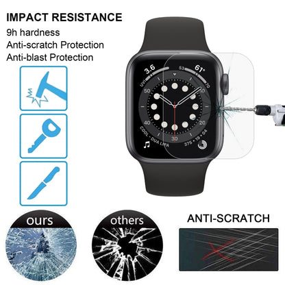 9H 2.5D Tempered Glass Film For Apple Watch Series 6 / 5 / 4 / Watch SE 40mm