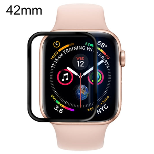 For Apple Watch Series 3 / 2 / 1 42mm Soft PET Film Full Cover Screen Protector