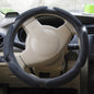 Sandwich Steering Wheel Cover, Beige and white glue#38cm, Red and white glue#38cm, Black and white glue#38cm, Grey and  white glue#38cm