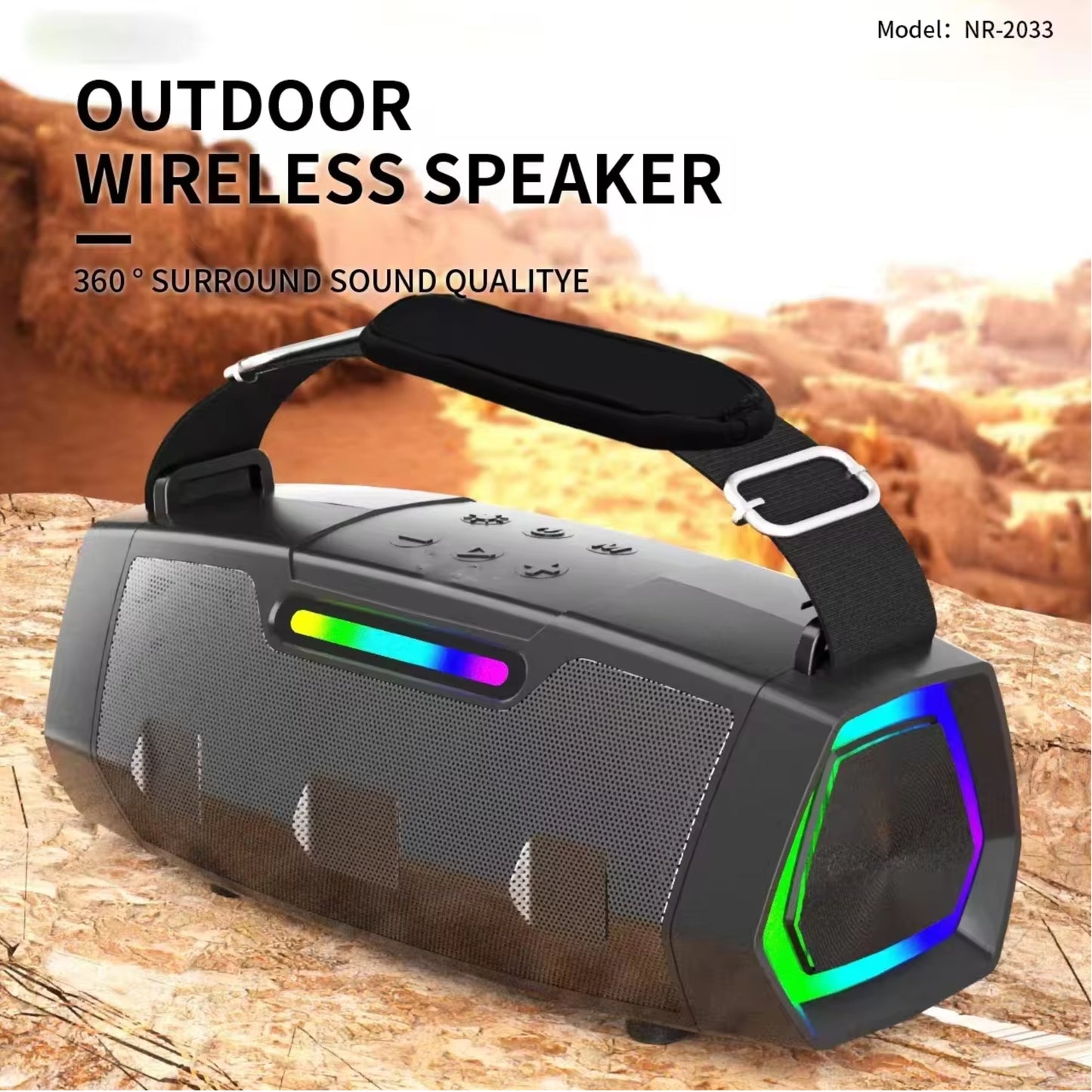 High Quality Bluetooth Karaoke and outdoor speaker