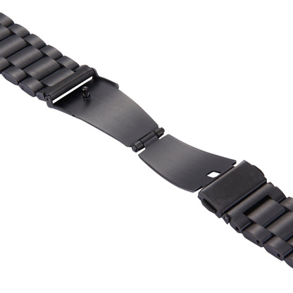 For Samsung Gear S2 Classic Smart Watch Butterfly Buckle 3 Beads Stainless Steel Watchband