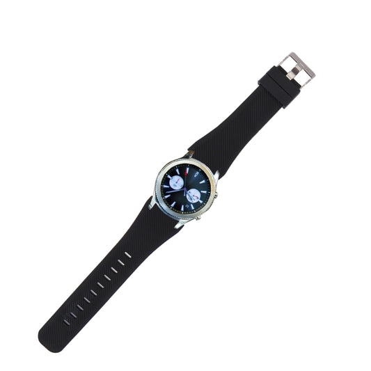 For Samsung Gear S3 Classic Smart Watch Silicone Watchband, Length: about 22.4cm
