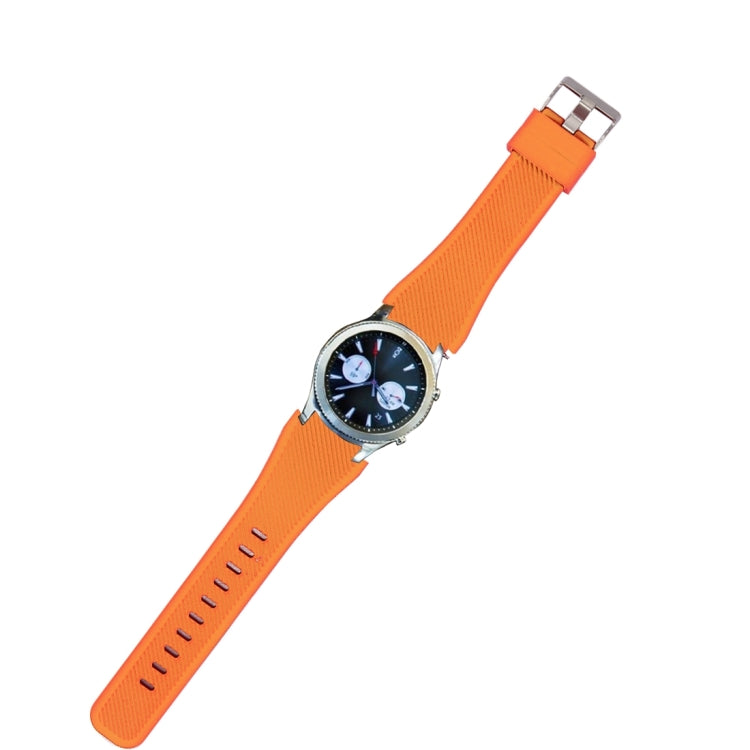 For Samsung Gear S3 Classic Smart Watch Silicone Watchband, Length: about 22.4cm