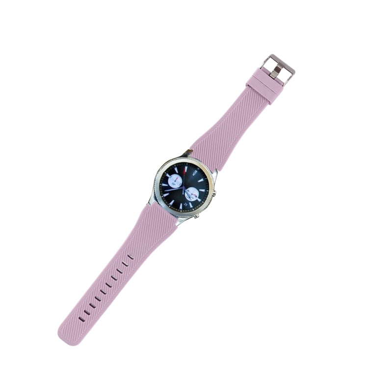 For Samsung Gear S3 Classic Smart Watch Silicone Watchband, Length: about 22.4cm