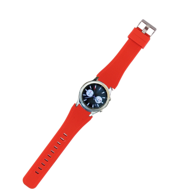 For Samsung Gear S3 Classic Smart Watch Silicone Watchband, Length: about 22.4cm
