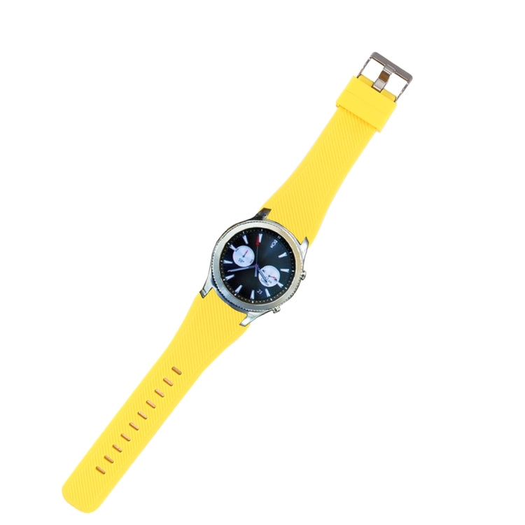 For Samsung Gear S3 Classic Smart Watch Silicone Watchband, Length: about 22.4cm