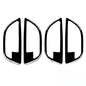 For BMW 5 Series F10 2011-2017 4pcs Car Door Handle Frame Decorative Sticker,Left and Right Drive Universal, Door Handle Frame