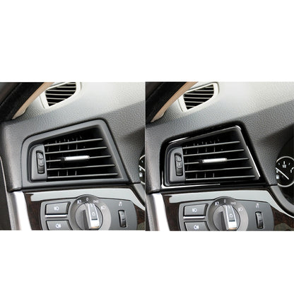 For BMW 5 Series F10 2011-2017 Car Side Air Outlet Frame Decorative Sticker,Left Drive, Side Air Outlet Frame,Left Drive