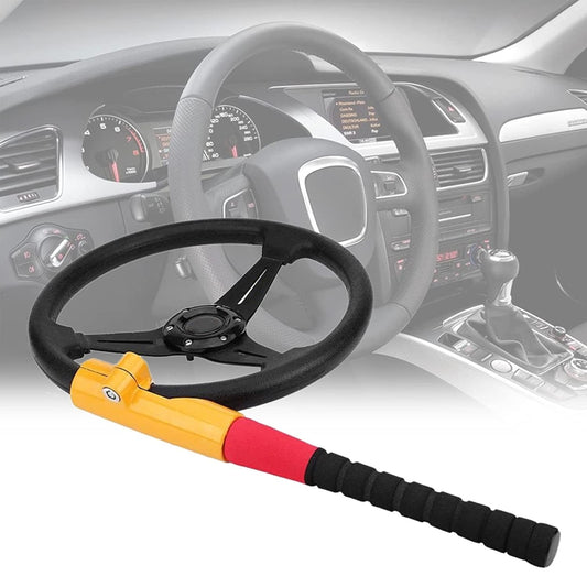 8087S Car Universal Baseball Shaped Steering Wheel Anti-Theft Lock, Baseball Shaped