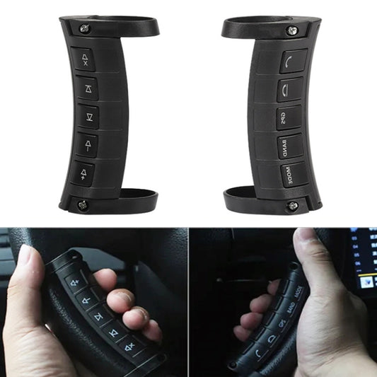 Universal Steering Wheel Controller Multifunctional Wireless DVD Navigation Key Remote Controller, Universal Steering Wheel Controller