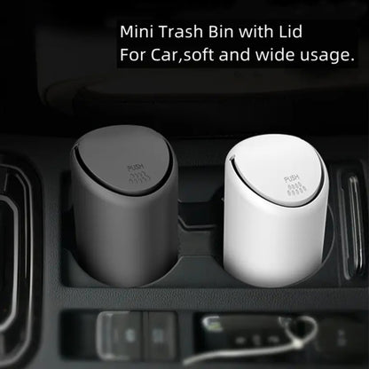 3R-2114 Car Multifunctional Mini Trash Can, 3R-2114(Black), 3R-2114(White)