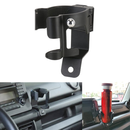 For Suzuki Jimny 2019-2020 Car Mobile Phone Holder Multifunctional Water Cup Holder, For Suzuki Jimny 2019-2020 Black