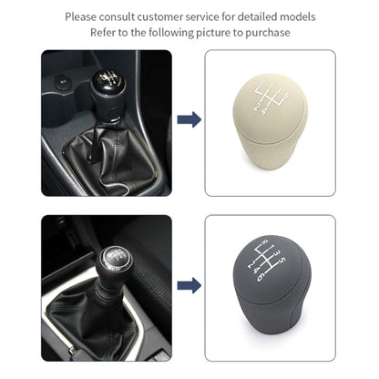 For Volkswagen 5-speed Car Silicone Dustproof Shift Knob Gear Protective Cover
