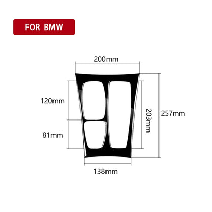 Car Right Drive Gear Panel US Version Decorative Sticker for BMW X5 E70 2008-2013 / X6 E71 2009-2014, For X5 E70 / X6 E71 Ver, Right Drive