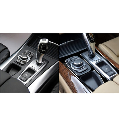Car Right Drive Gear Panel US Version Decorative Sticker for BMW X5 E70 2008-2013 / X6 E71 2009-2014, For X5 E70 / X6 E71 Ver, Right Drive