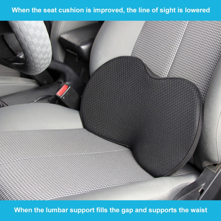 Car mini Seat Cushion Breathable Lumbar Seat Mat, Seat Cushion