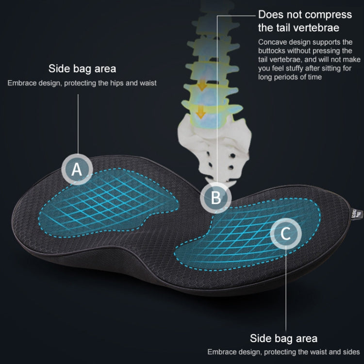 Car mini Seat Cushion Breathable Lumbar Seat Mat, Seat Cushion