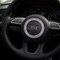 Universal Car Aluminum Steering Wheel Decoration Ring with Diamond For Start Stop Engine System, Universial