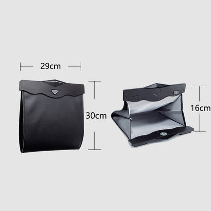 Car Multifunctional LED Design Hanging Folding Garbage Bin Storage Box