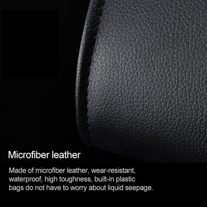 Car Multifunctional LED Design Hanging Folding Garbage Bin Storage Box