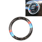 Car Carbon Fiber Soft Panel Engine Start Key Push Button Ring Trim Decorative Sticker for BMW E90 / E92 / E93  2005-2012, Soft  Ring Trim Decorative Sticker
