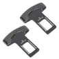 2 in 1 Car Carbon Fibre Safety Seat Belt Buckle Clip, Seat Belt Buckle Clip